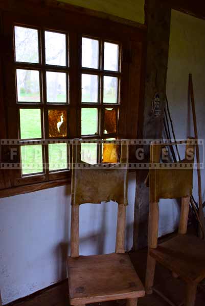 history preservation - historic details of traditional Acadian home