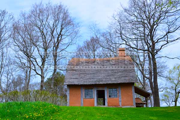 nova scotia attractions - Acadian house, pictures of buildings