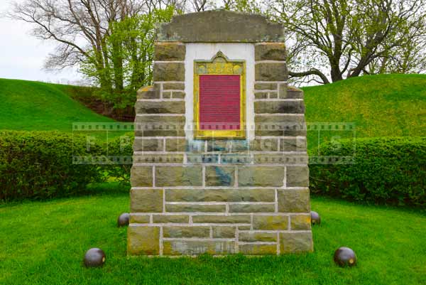 Fort Anne memorial to Samuel Vetch