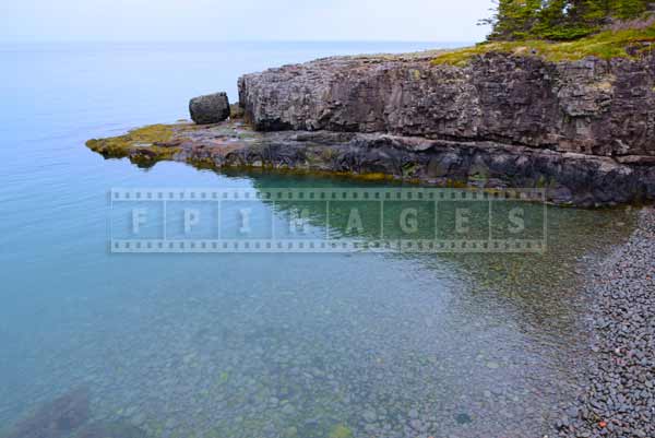 Nova Scotia hiking trails Bay of Fundy ocean nature pictures and scenic travel images