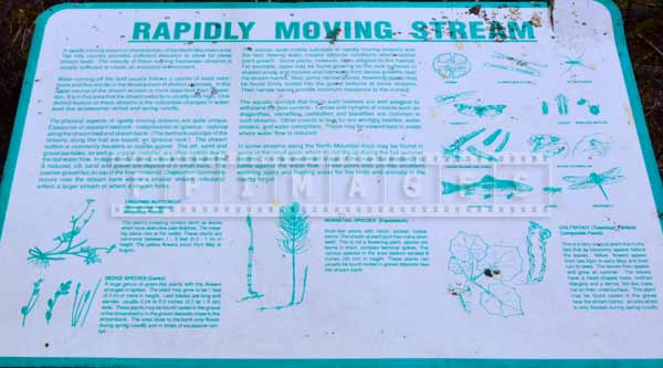 Description of streams, Nova Scotia hiking trails