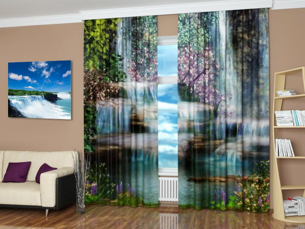 Waterfall pictures creative ideas for interior decorating