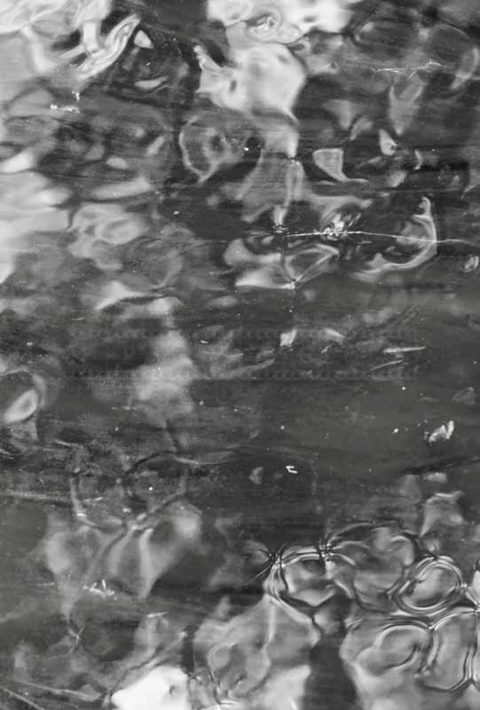 black and white abstract image of water texture