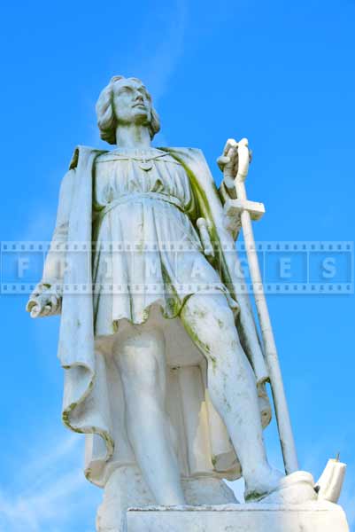 Atlantic city Christopher Columbus monument