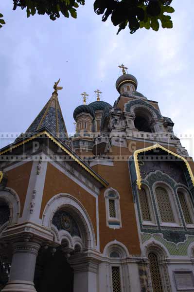 St. Nicholas Russian orthodox cathedral architecture nice france