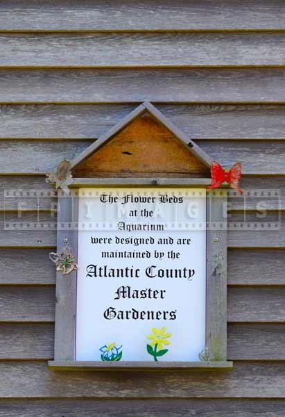 atlantic city gardners basin Atlantic County Master Gardeners Sign near aquarium