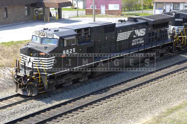 Norfolk Southern locomotives in Gallitzin