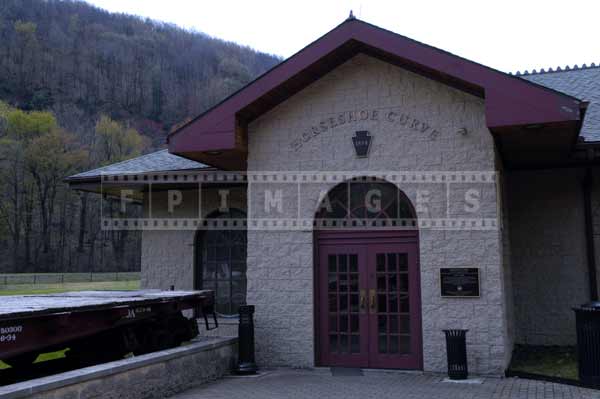 Horseshoe curve visitors center