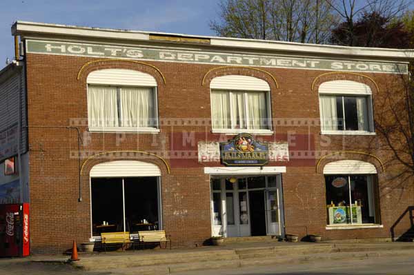 former Holt's Department Store building, now market