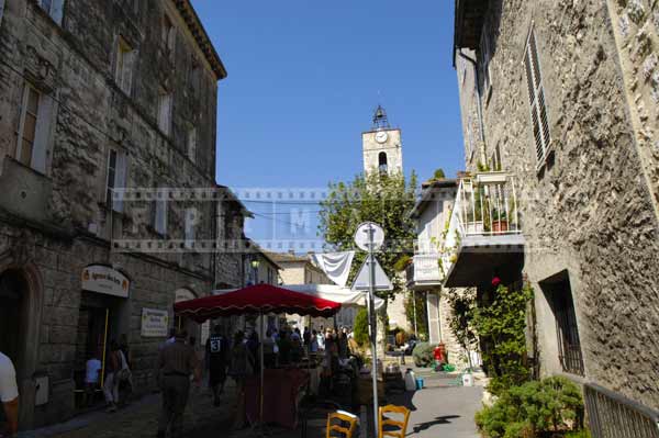 Street photography in Colles sur Loup, France