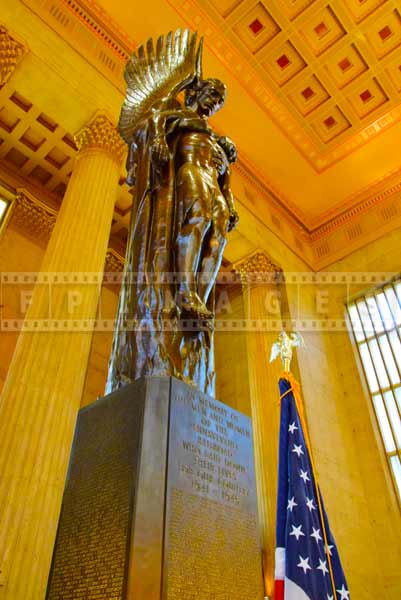 Philadelphia 30 street station WWII monument