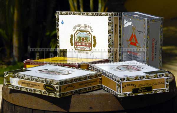 Arturo Fuente cigar boxes - Caribbean holidays gift ideas