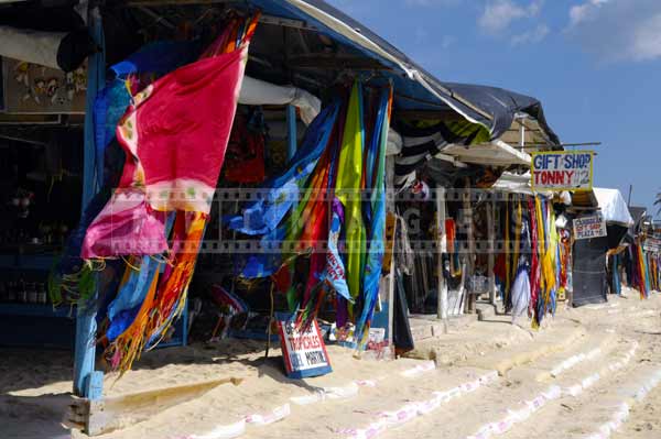 Beach pictures of the Caribbean marketplace, tropical gift ideas