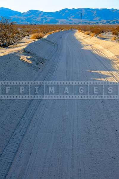 twentynine palms dirt road