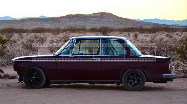 BMW 2002 side view, industrial design pictures