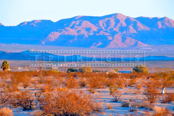 Desert landscape photography at sunrise, amazing colors