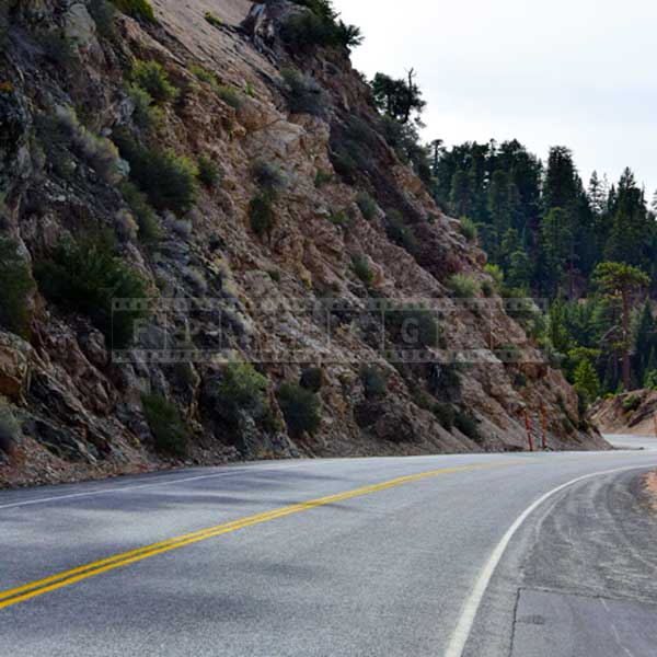 Scenic drive - mountains and forest