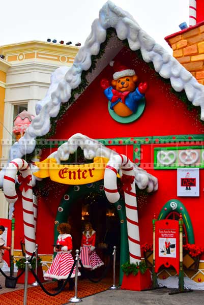 Santa's Workshop for Christmas celebration at the Grove