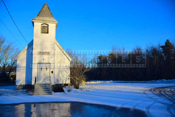 Church on the way to hiking trail