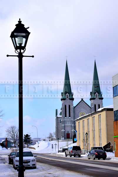 Cathedral of Immaculate Conception, Edmundston winter pictures