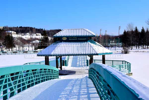 canada travel edmundston scenic winter pictures