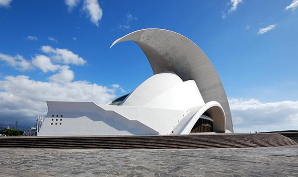 images of colorful modern buildings in spain