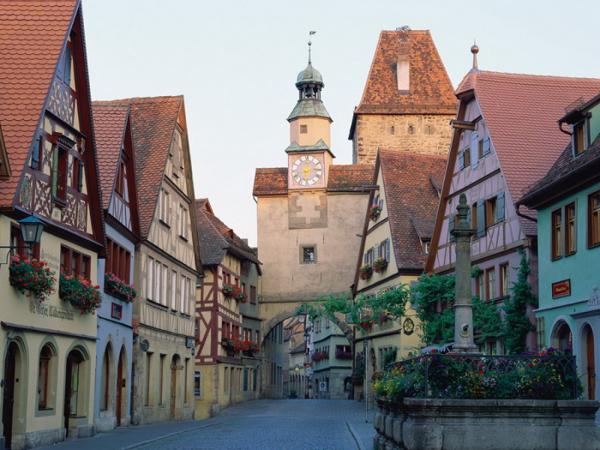 german town street