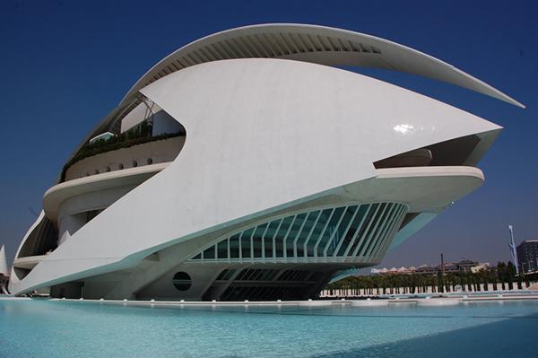 travel images, modern architecture in spain