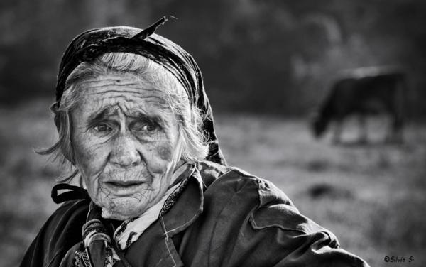 black white portraits of kids and adults