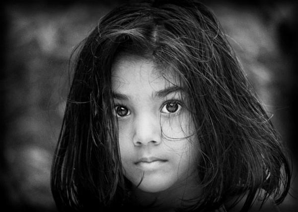 black and white photography of black kids