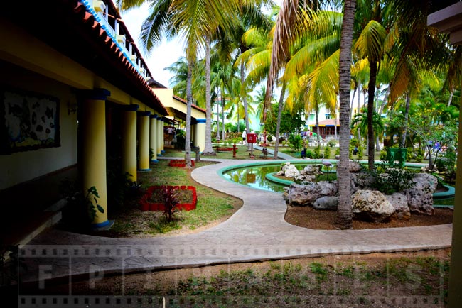 Beautiful landscaping at Iberostar Daiquiri