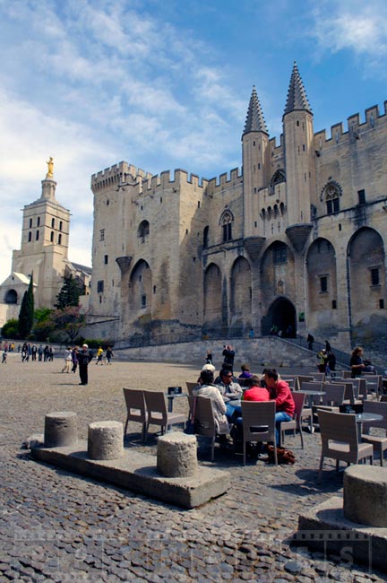 Avignon - charming small town in Europe