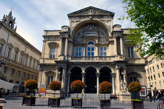 Avignon theater beautiful architecture