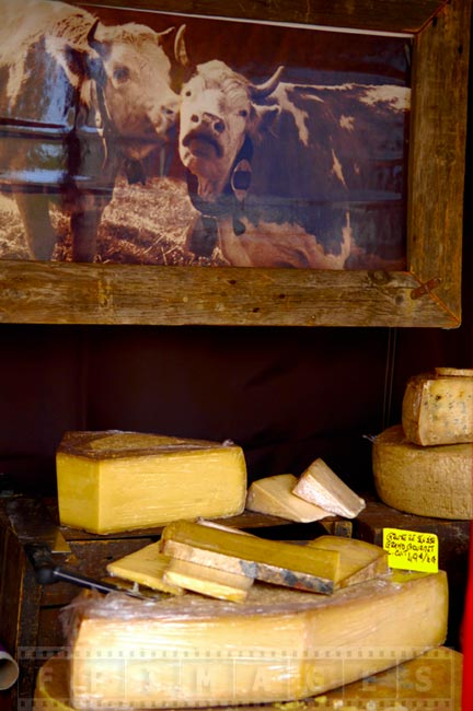 Beautiful cheese stand