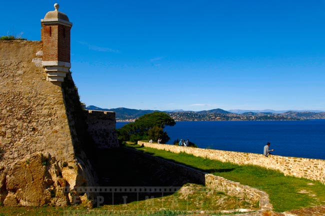 gorgeous sea views from the Cittadel park