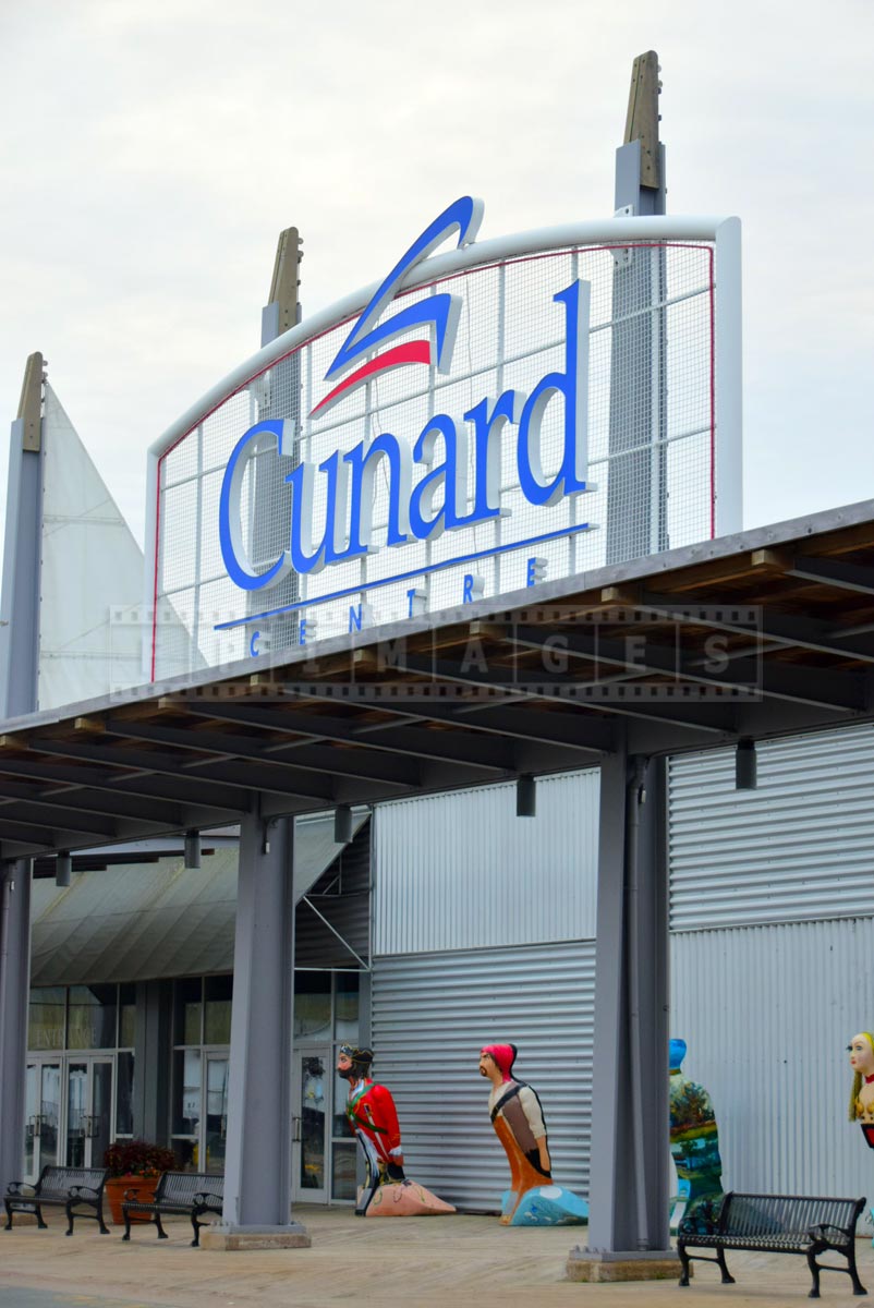 Cunard terminal at Halifax port