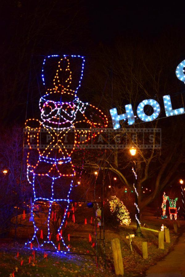 Albany, NY Holiday Lights in the Park is a great Christmas trip idea