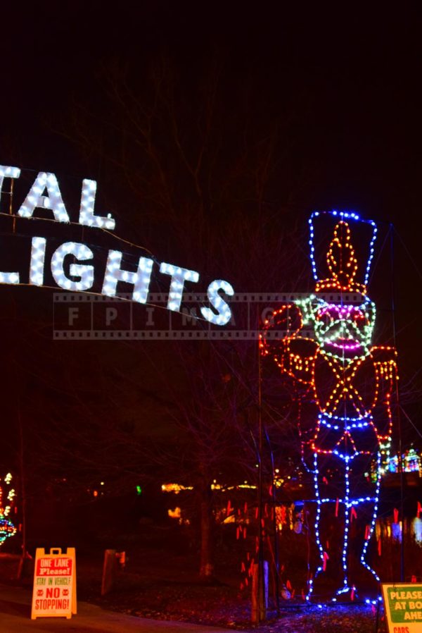 Albany, NY Holiday Lights in the Park is a great Christmas trip idea