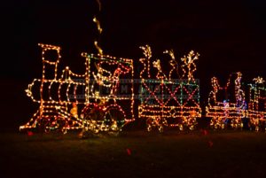 Albany, NY Holiday Lights in the Park is a great Christmas trip idea