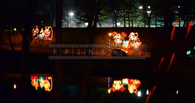 Albany, NY Holiday Lights in the Park is a great Christmas trip idea