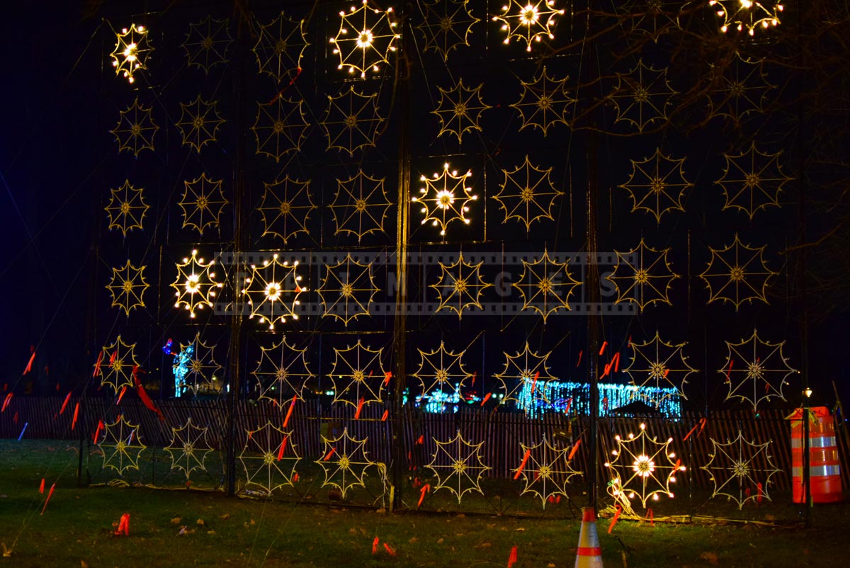 Awesome xmas lights - animated snowflakes