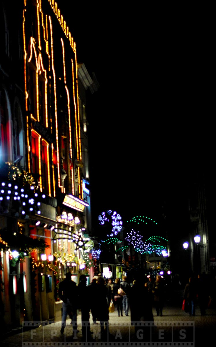 Night scene near Market square