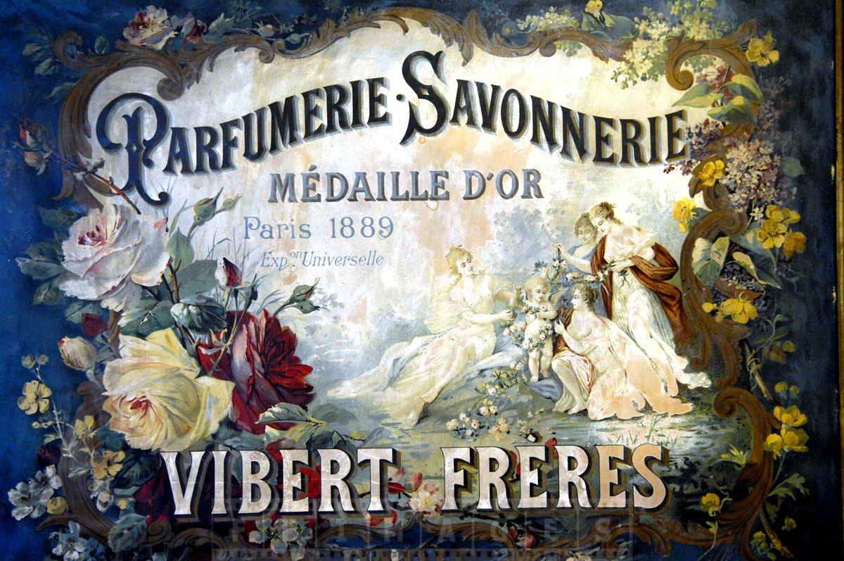 Vibert Freres perfume golden award at Paris expo 1889