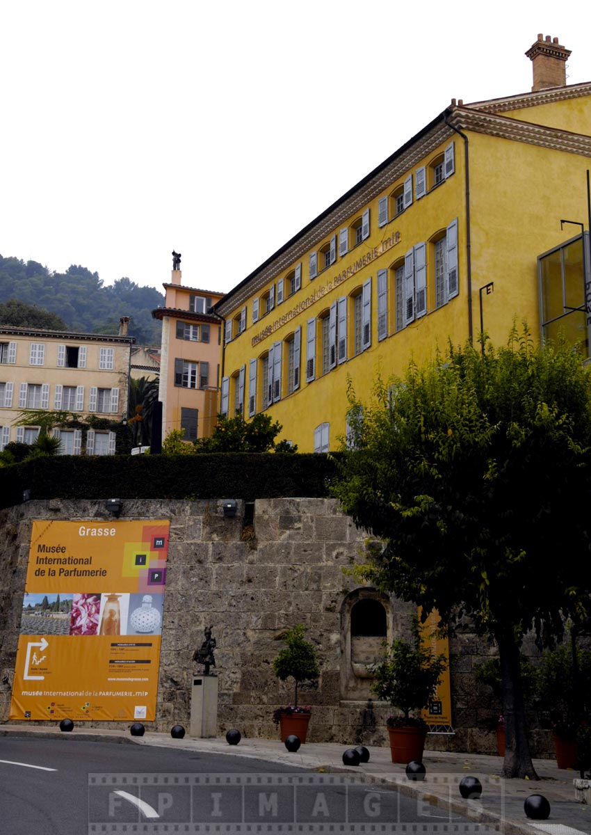 Fragonard perfume building in Grasse, France