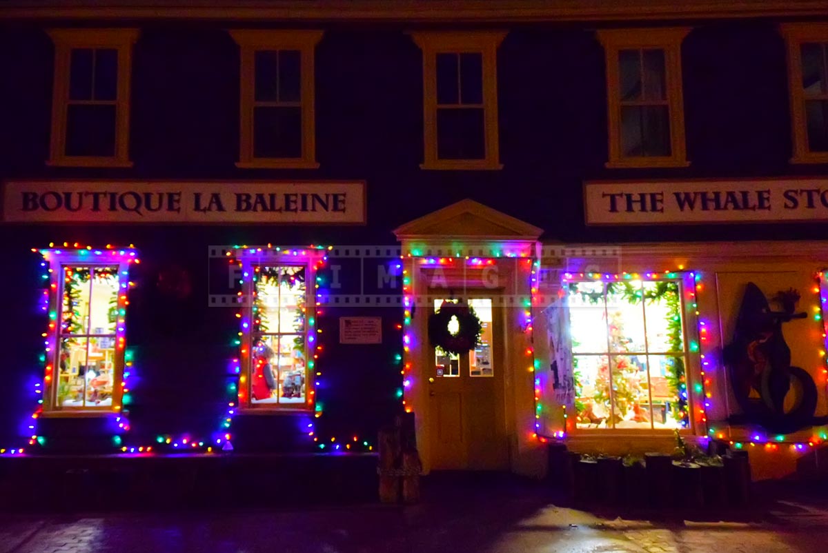 Shops and attractions along the Water St in Saint Andrews