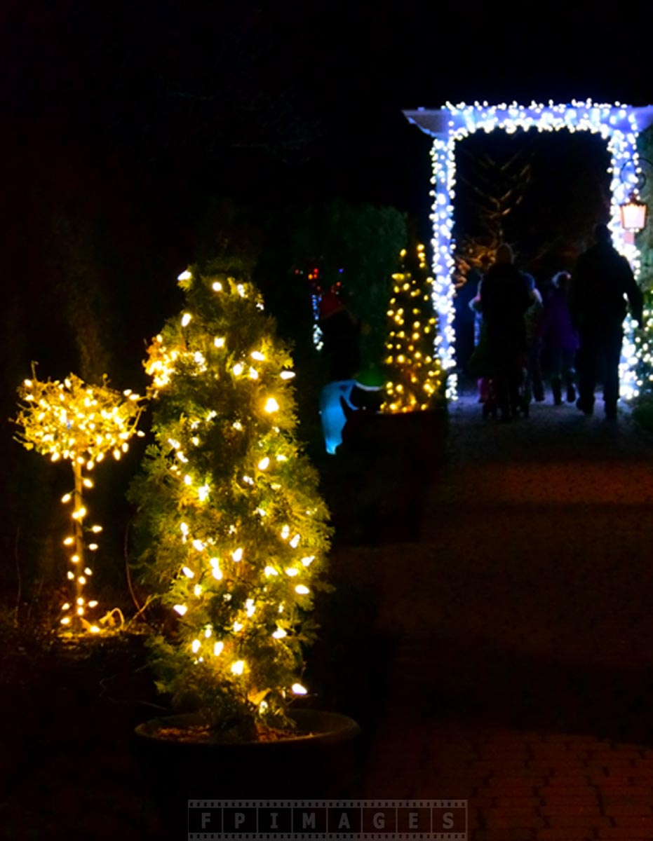 Christmas holiday decorations at Saint Andrews