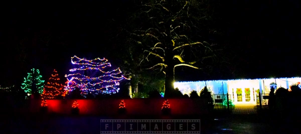 Kingsbrae Garden of lights - Christmas lights display