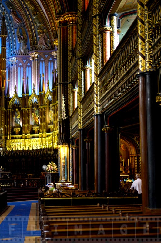 Interior architecture of the Basilica