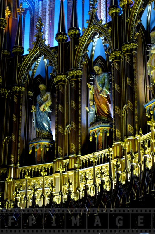 Church interior details