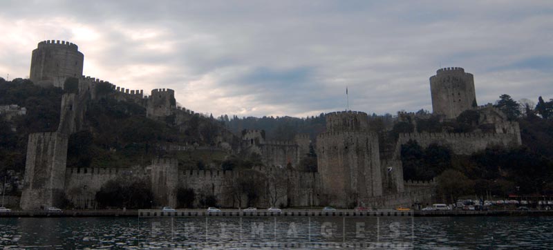 Rumeli castle on the European side